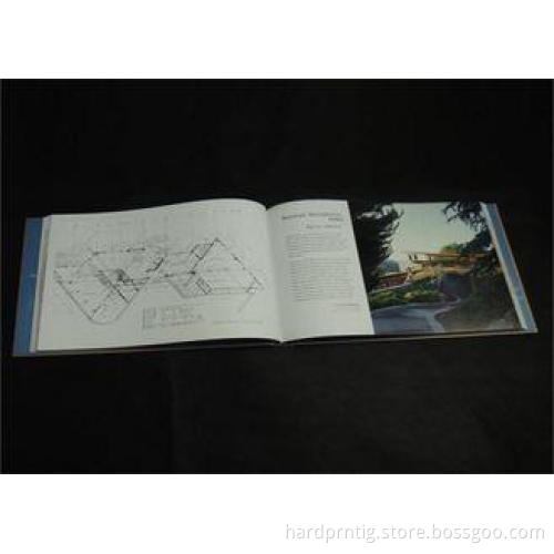 Glue Binding Catalogue Printing Service Matte Lamination AI